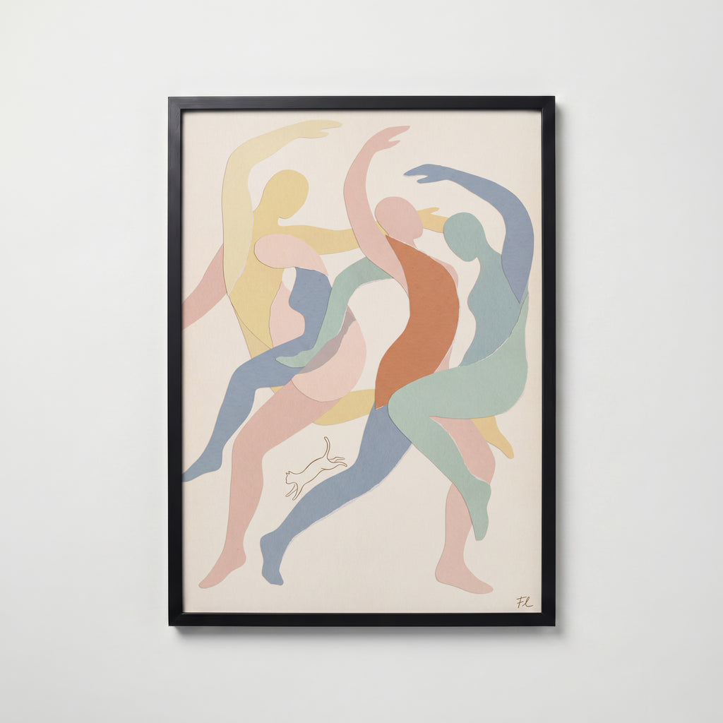 Freja Lund – Dans – svart ram