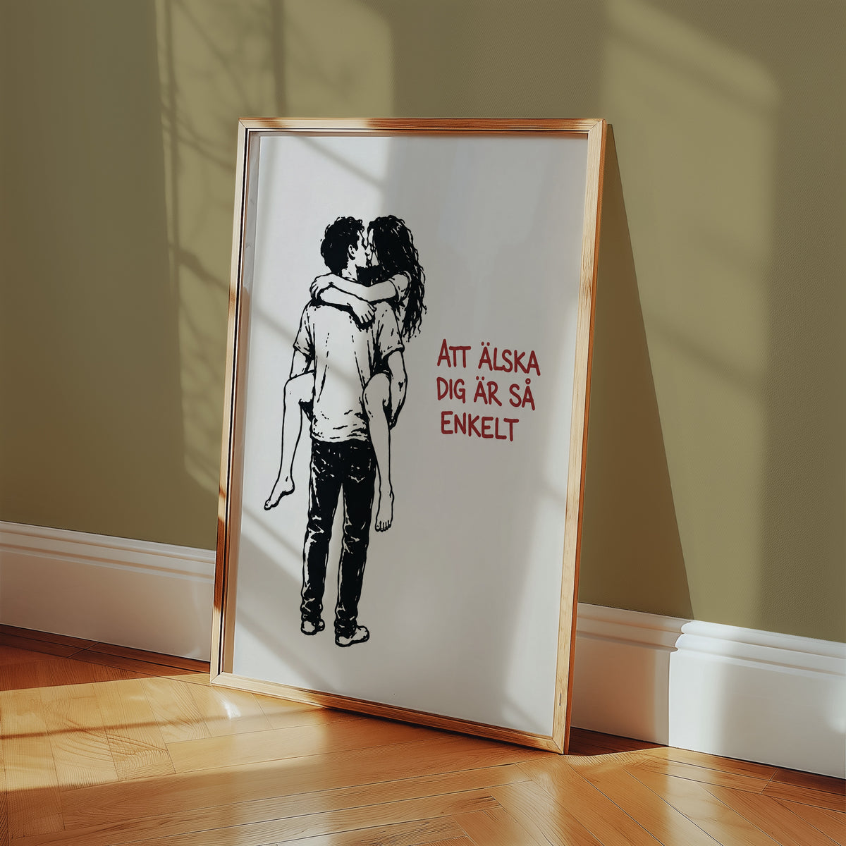 Älska Enkelt Poster – i rum 5