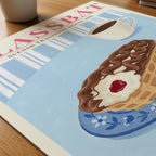 Glassbåt Poster på skrivbord - Bozetto