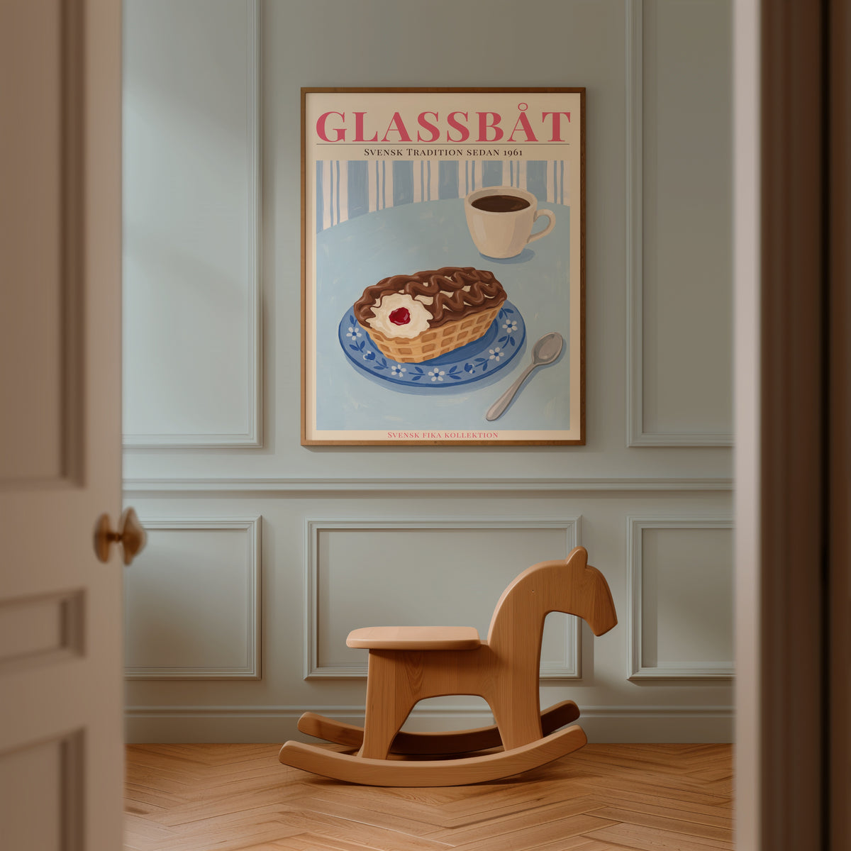 Glassbåt Poster på vägg - Bozetto