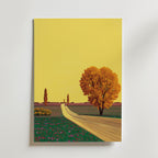 Hiroshi Nagai Golden Road - utan passepartout