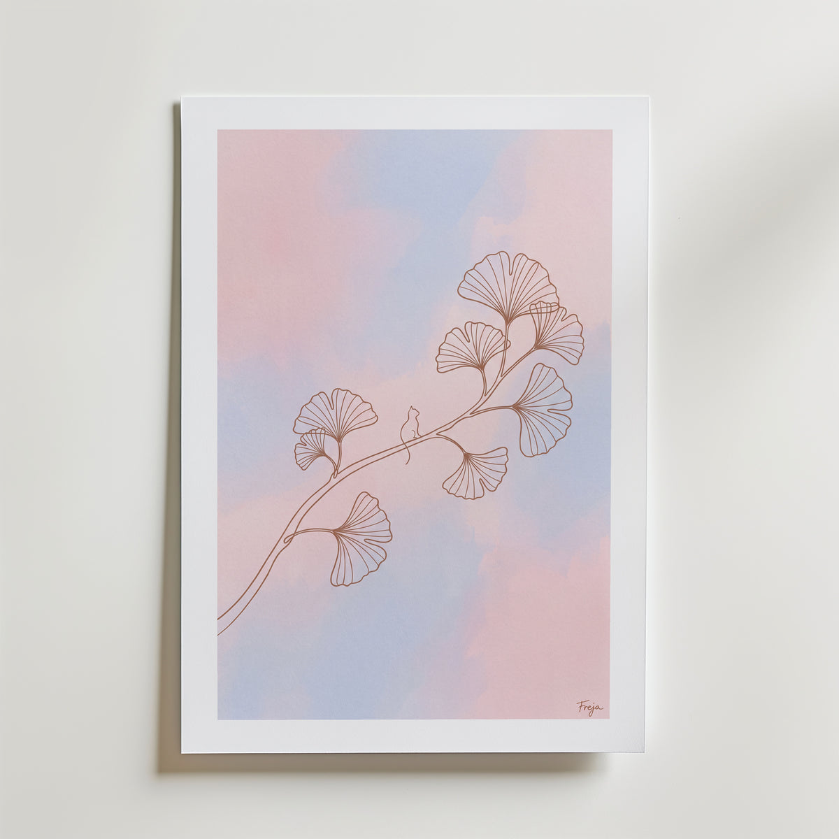 Freja Lund – Gren – med passepartout
