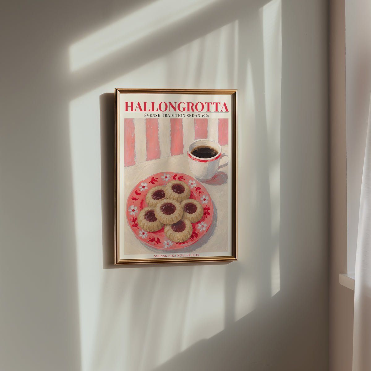 Hallongrotta Poster – i rum 2