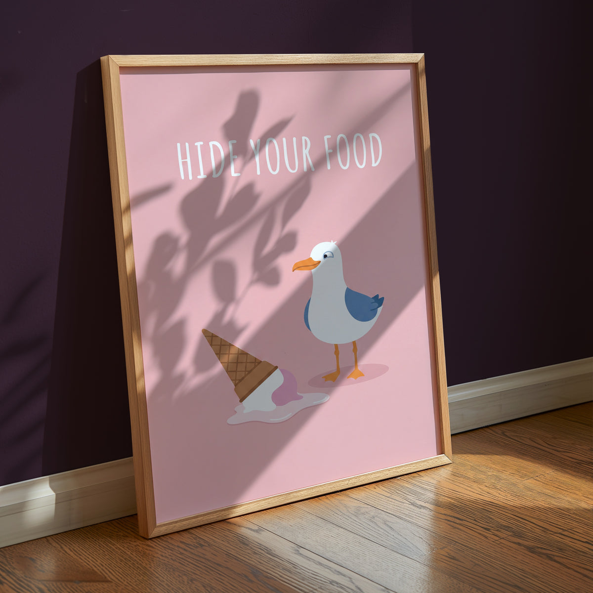 Hide Your Food Poster – i rum 3