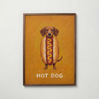 Hot Dog Poster – valnötsram