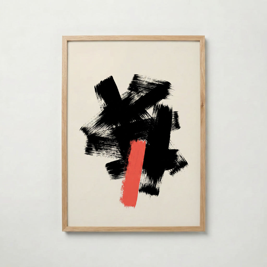 Ink & Coral Poster – ekram