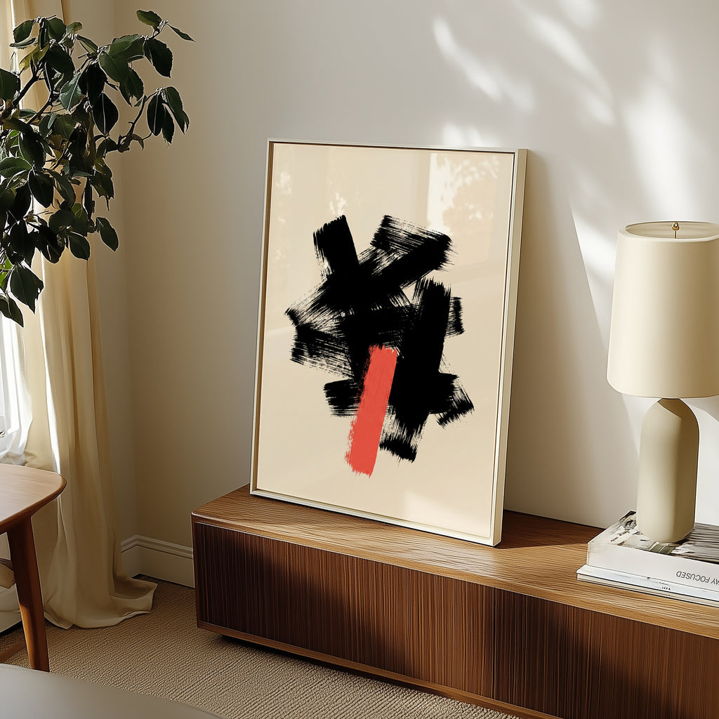 Ink & Coral Poster – i rum 5
