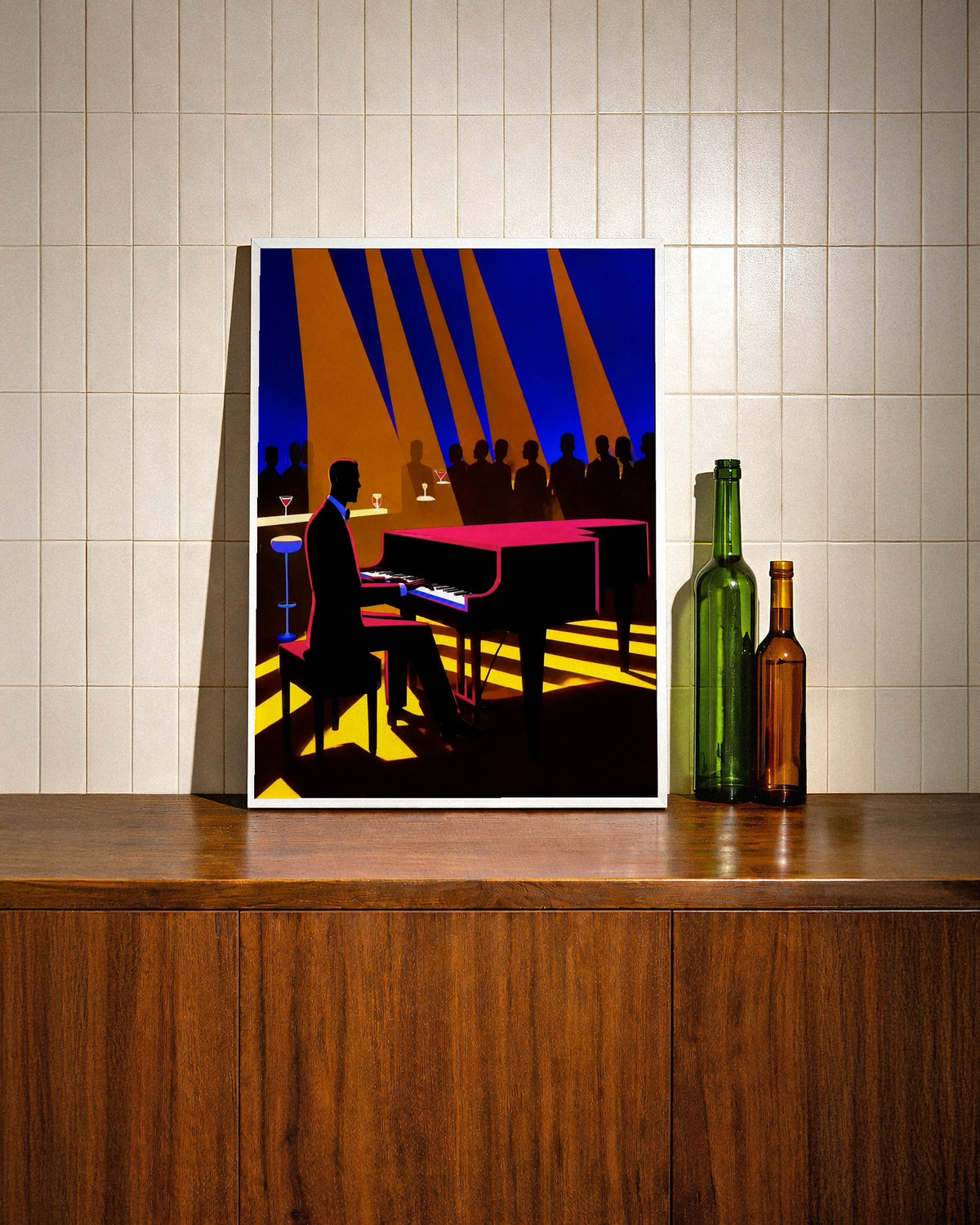 Calm and Collective Jazz Poster – i rum 3