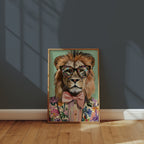Jungle Gentleman poster visualiserad i inredning – Bozetto affisch