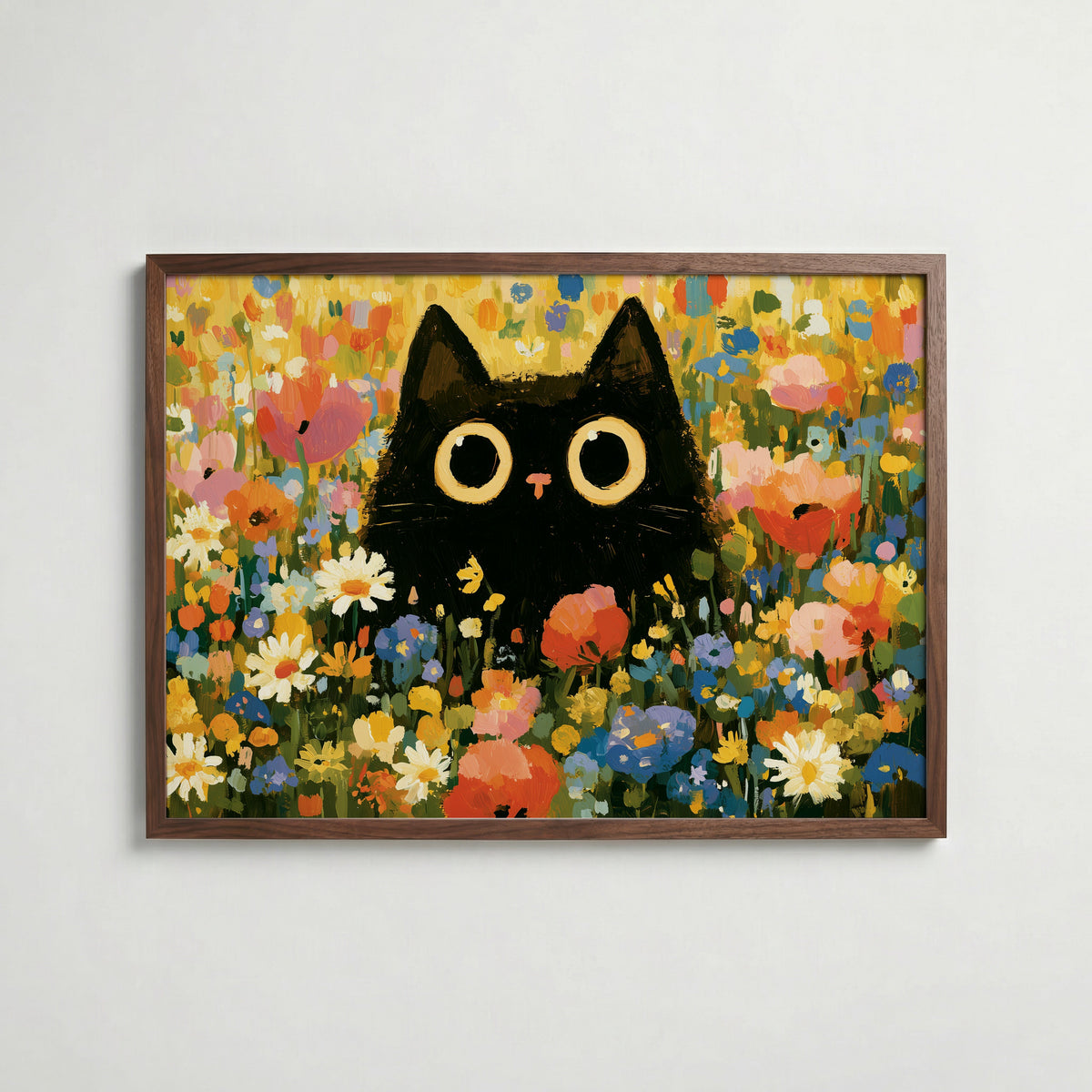 Blomsterängen Poster – valnötsram