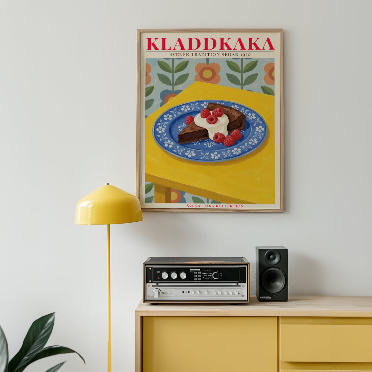 Kladdkaka Poster på vägg - Bozetto