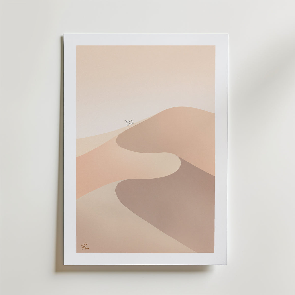 Freja Lund – Klitter – med passepartout