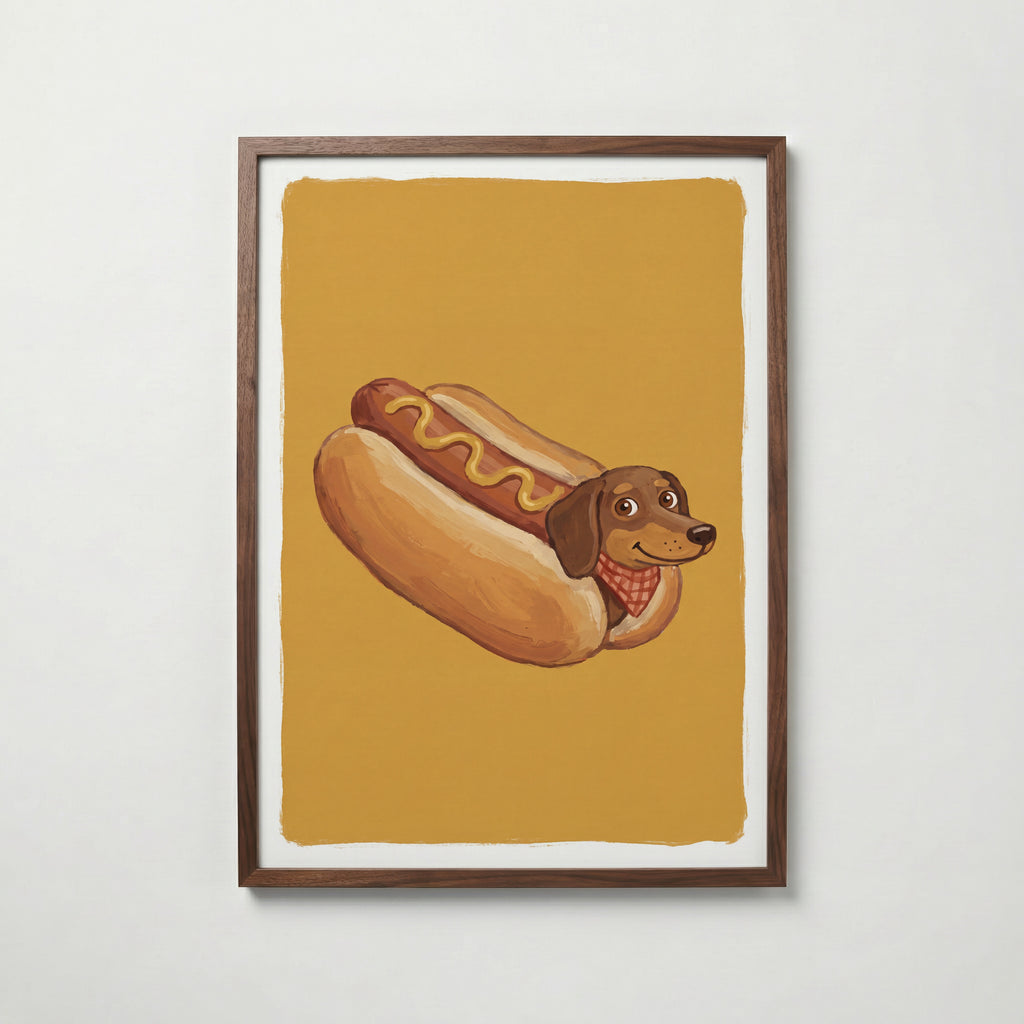 Korvhund Poster – valnötsram