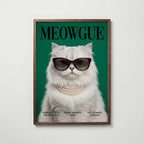 Meowgue Poster – valnötsram