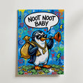 Noot Noot Baby Poster – canvas utan passepartout