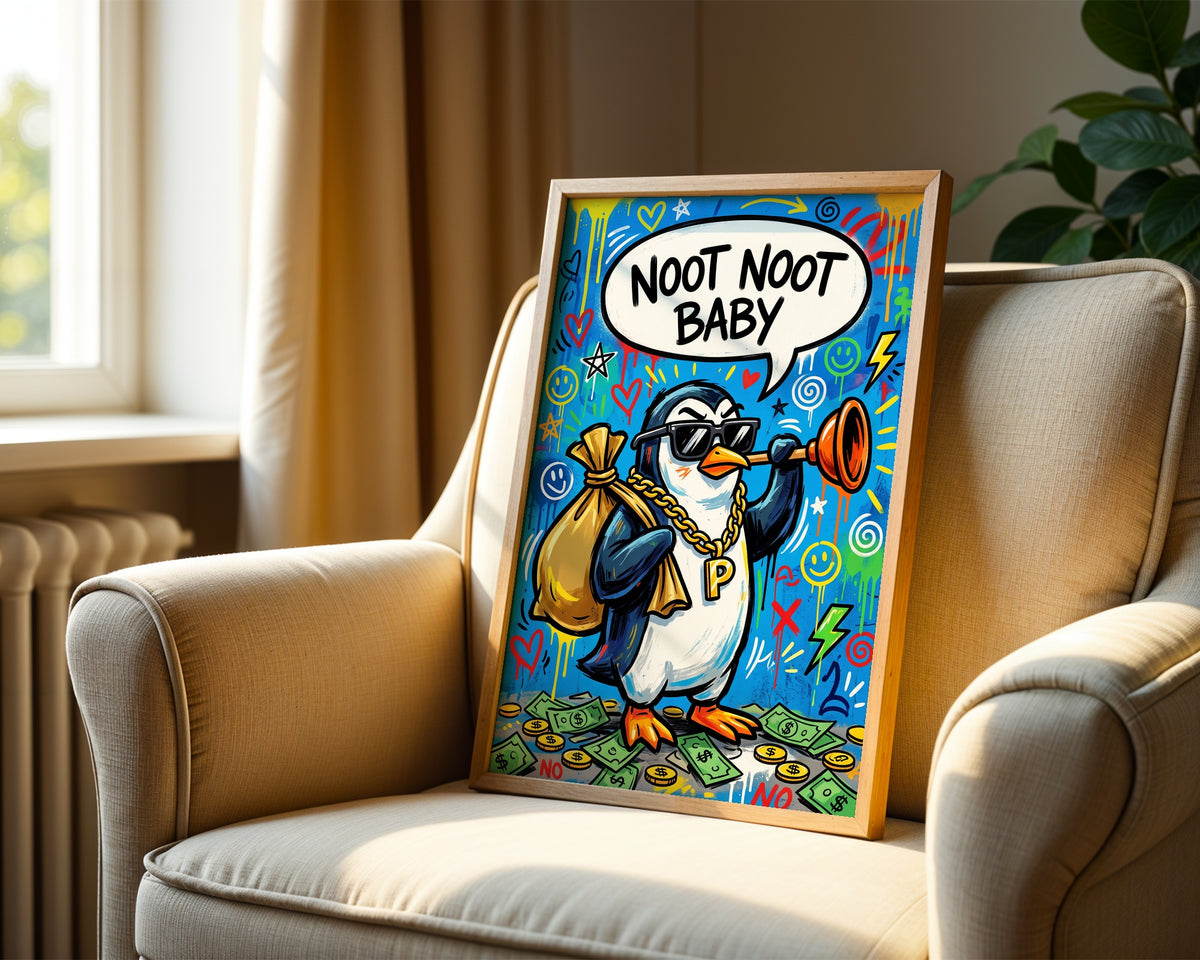 Noot Noot Baby Poster – i rum 4