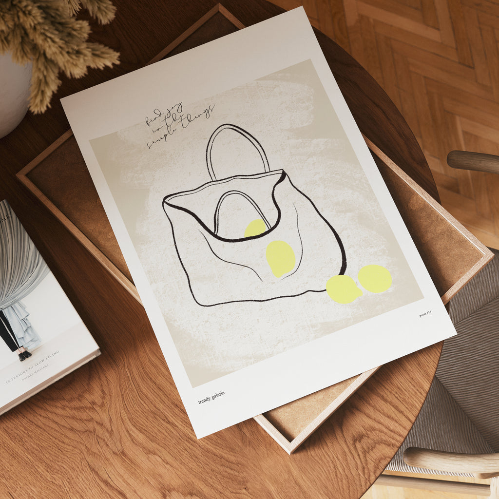 The Everyday Ritual poster visad rakt fram – Bozetto affisch i hög tryckkvalitet