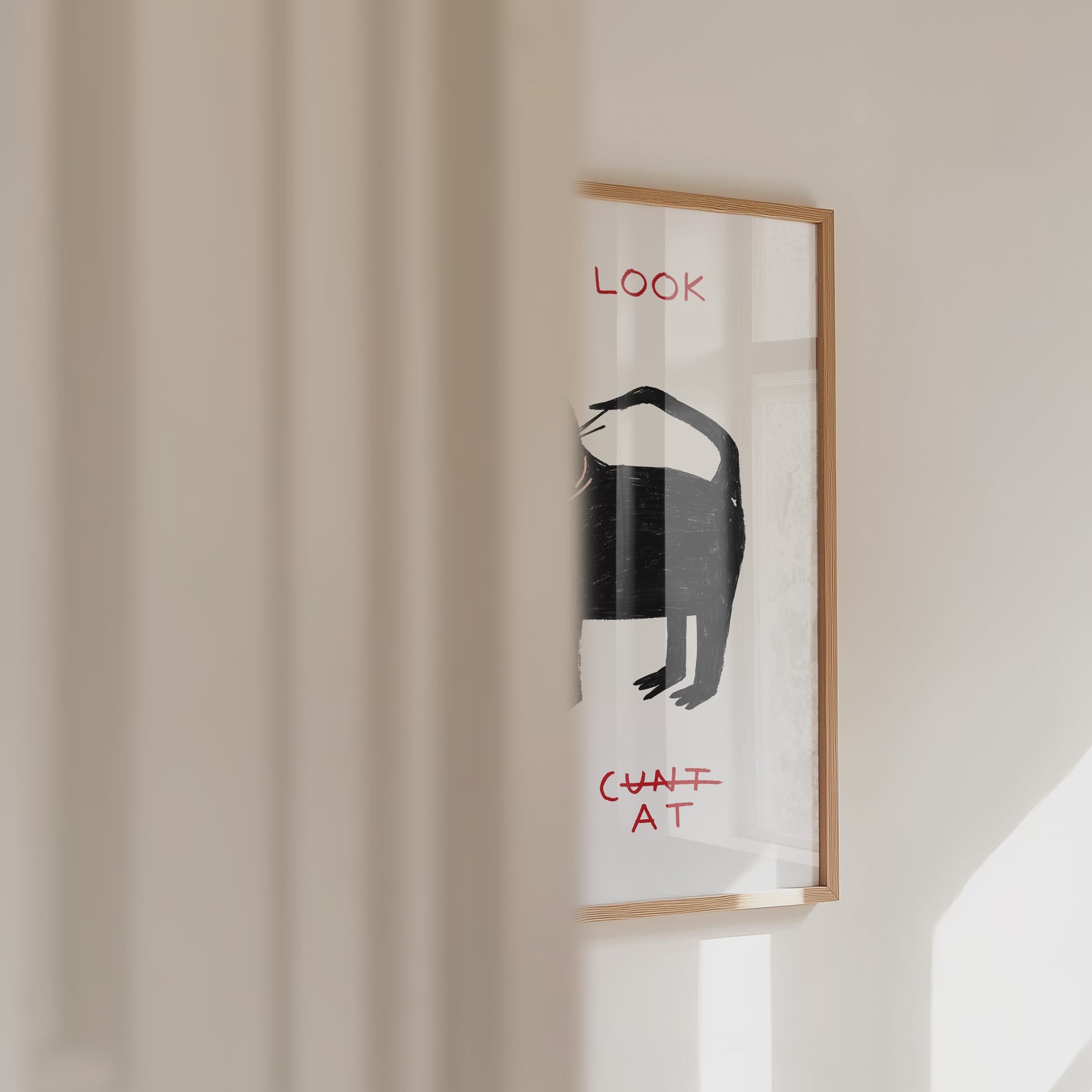 Oh Look Cat Poster – väggvideo