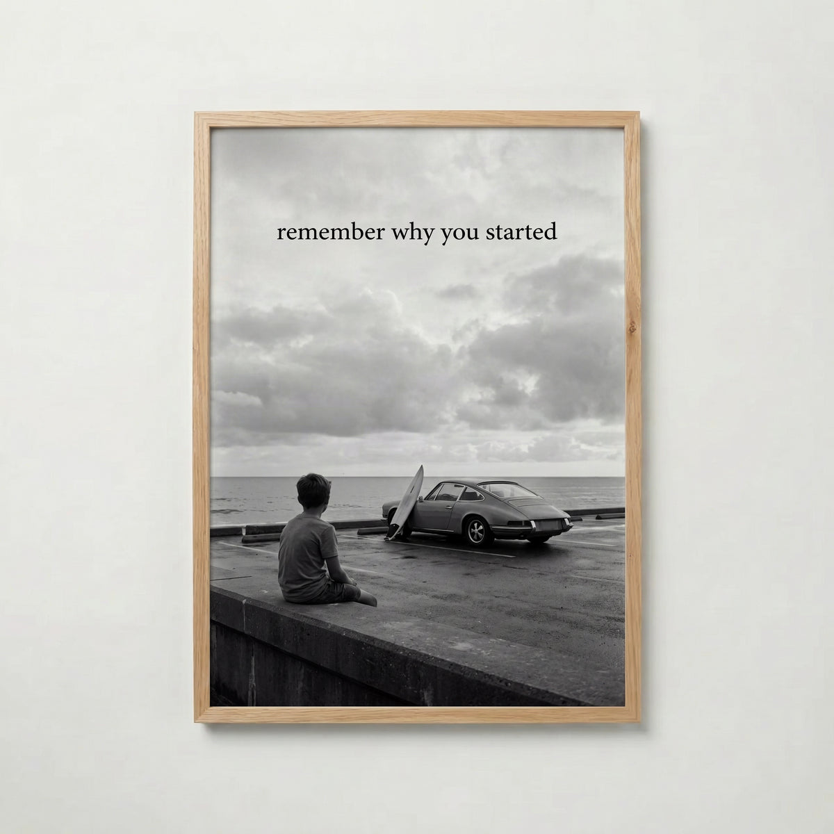 Remember Why You Started Poster – ekram