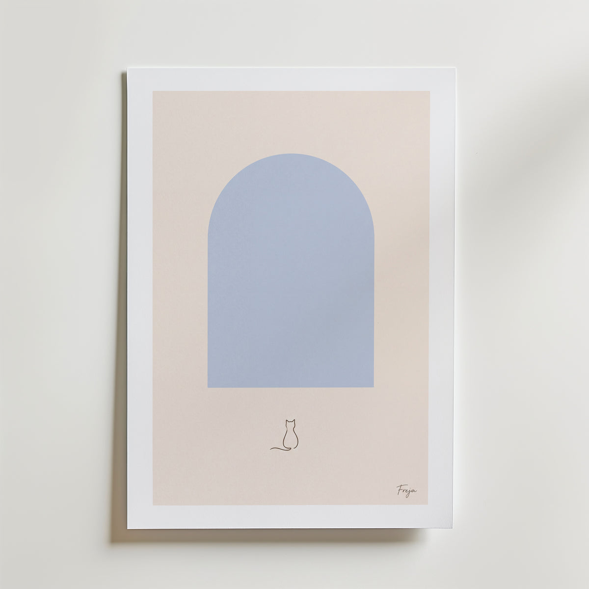 Freja Lund – Ro – med passepartout