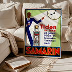 Samarin Vintage Apothecary poster i stilrent hem med modern inredning – Bozetto