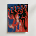 Spirit Cat Poster – canvas utan passepartout