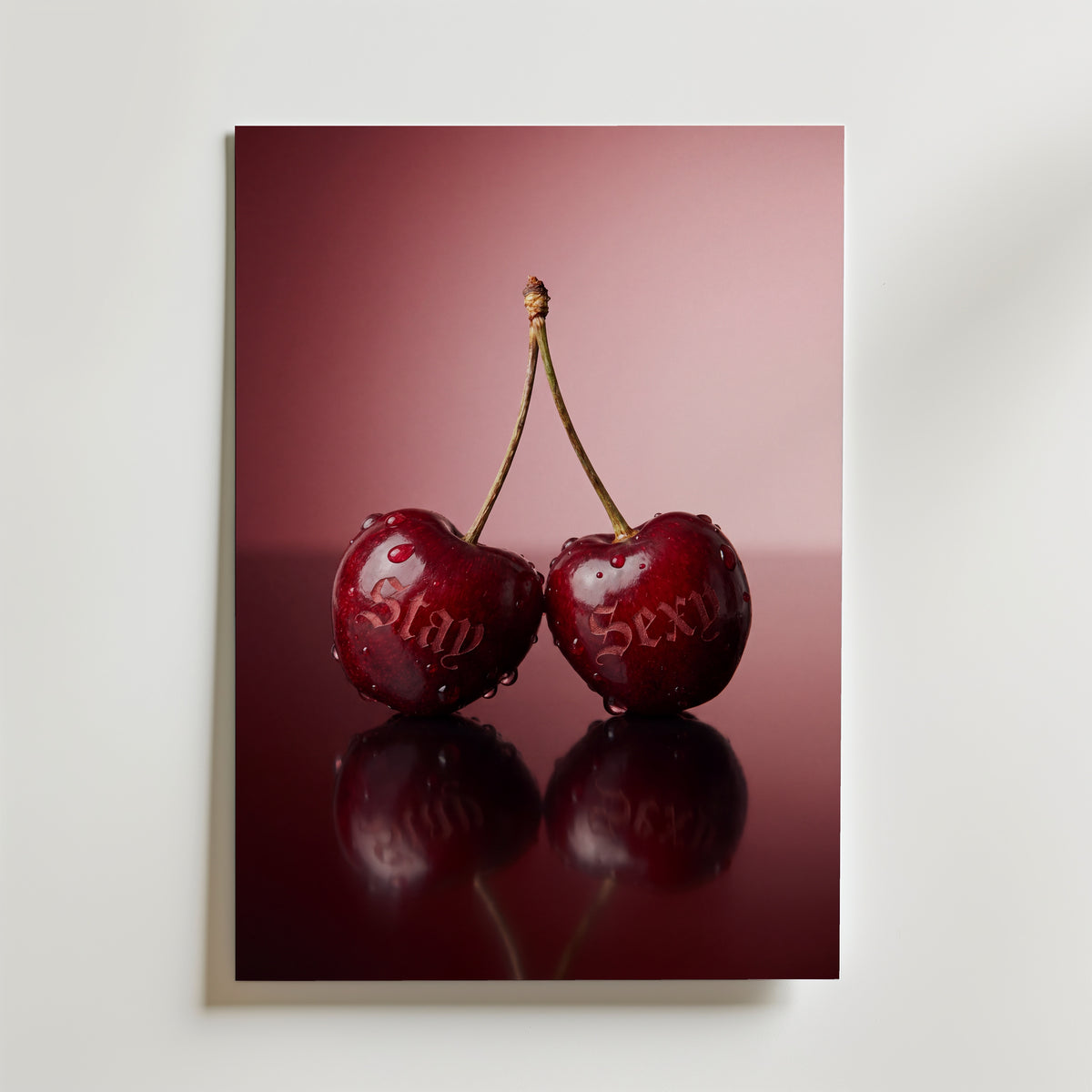 Stay Sexy Poster – canvas utan passepartout