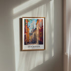 Whispers Of Stockholm poster i nordisk inredning – Bozetto