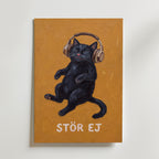 Stör Ej Poster – canvas utan passepartout