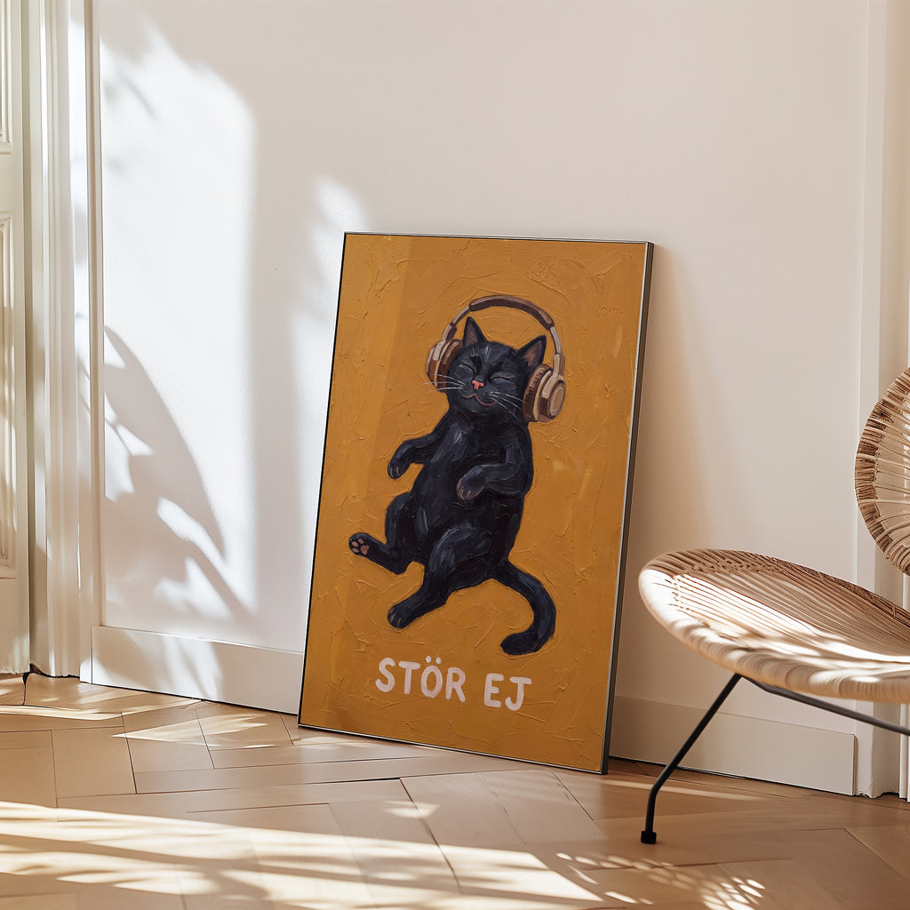 Stör Ej Poster – i rum 3