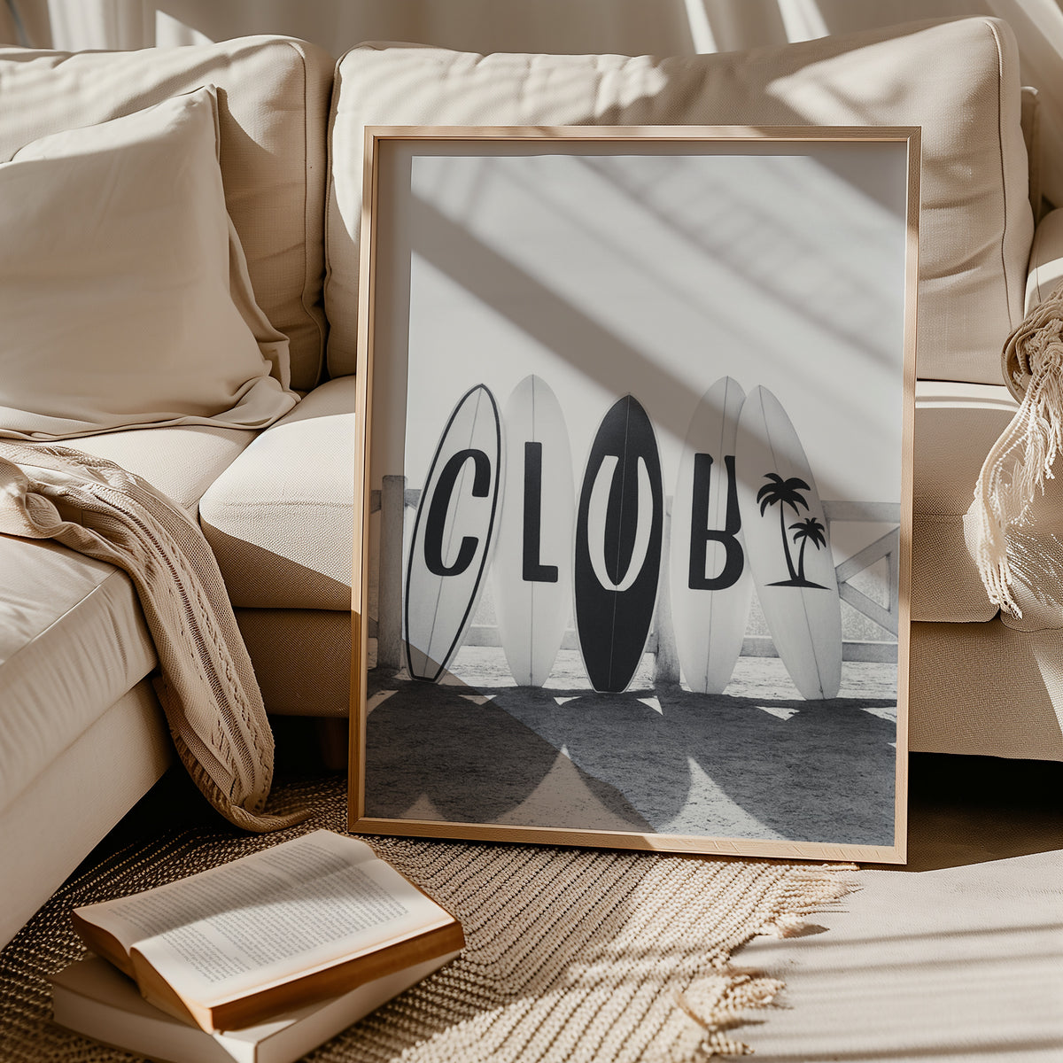 Surf Club Poster – i rum 2