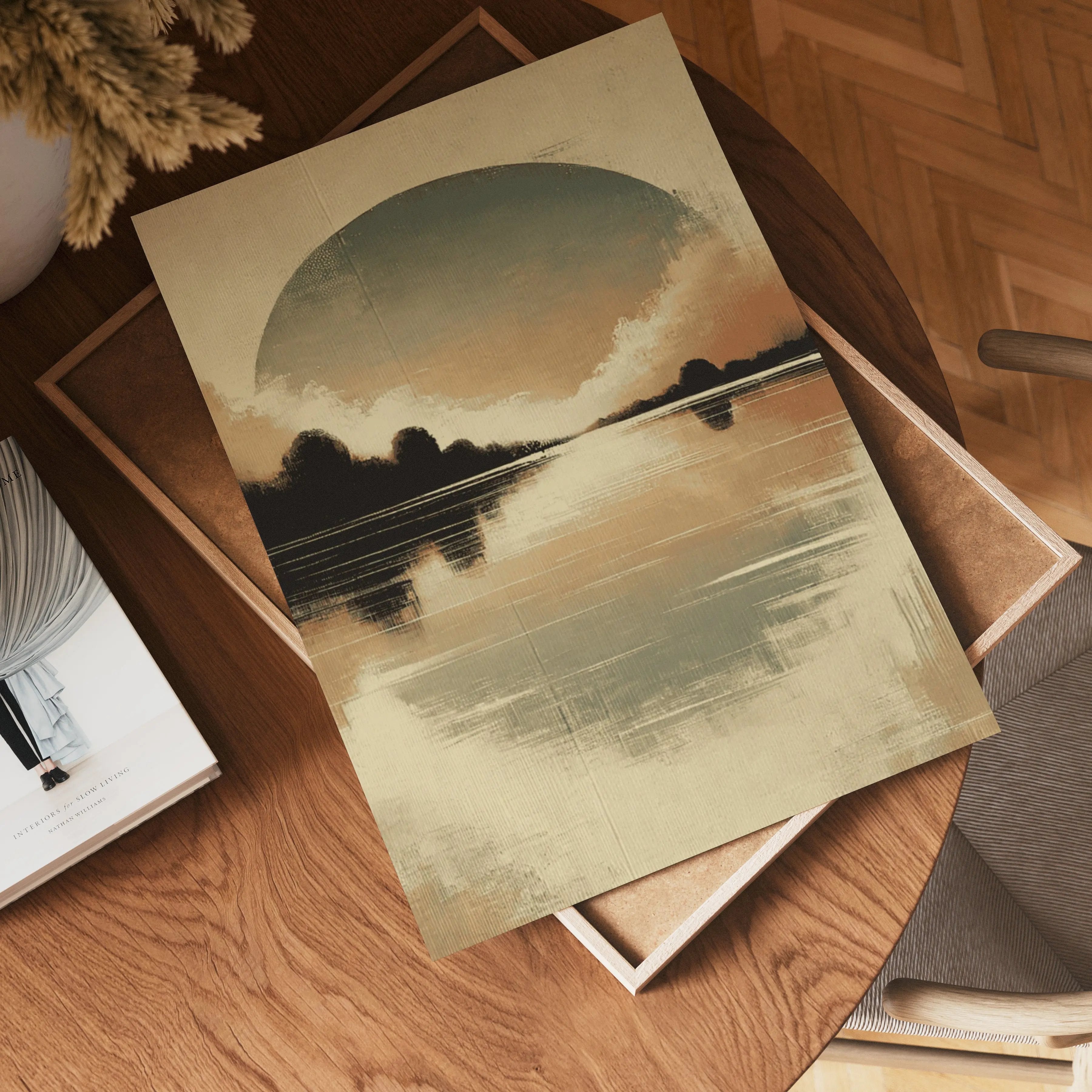 Ethereal Horizon poster visad rakt fram – Bozetto affisch i hög tryckkvalitet i hög tryckkvalitet