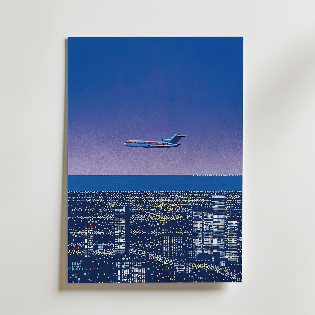 Hiroshi Nagai Twilight Flight - utan passepartout