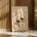 Two Hot Shots Please poster i inrett rum – Bozetto konsttryck i hög tryckkvalitet