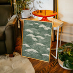Waves and Clouds poster på vägg i hemmiljö – Bozetto affisch i hög tryckkvalitet