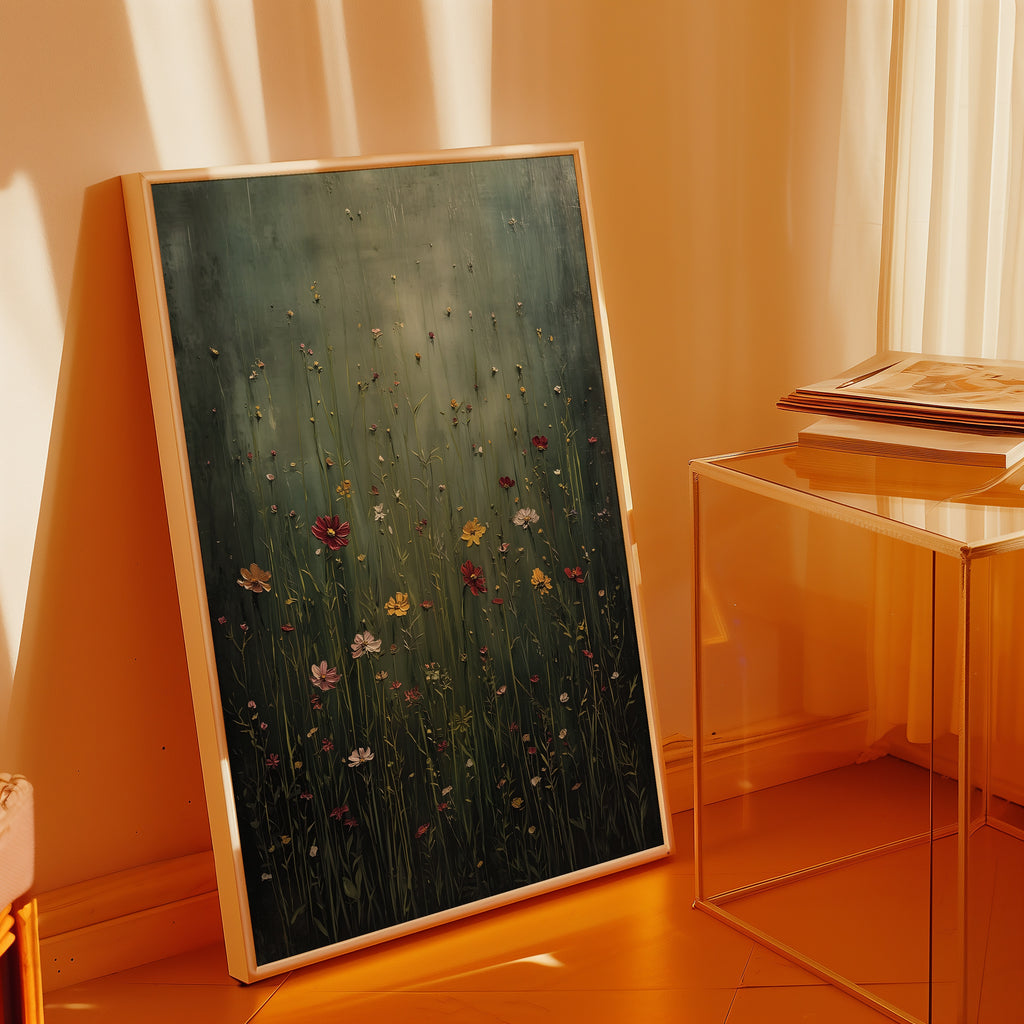 Whispering Meadow affisch i inrett rum – Bozetto poster i hög tryckkvalitet