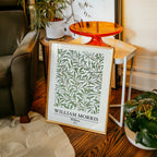 William Morris Willow poster visualiserad i inredning – Bozetto affisch