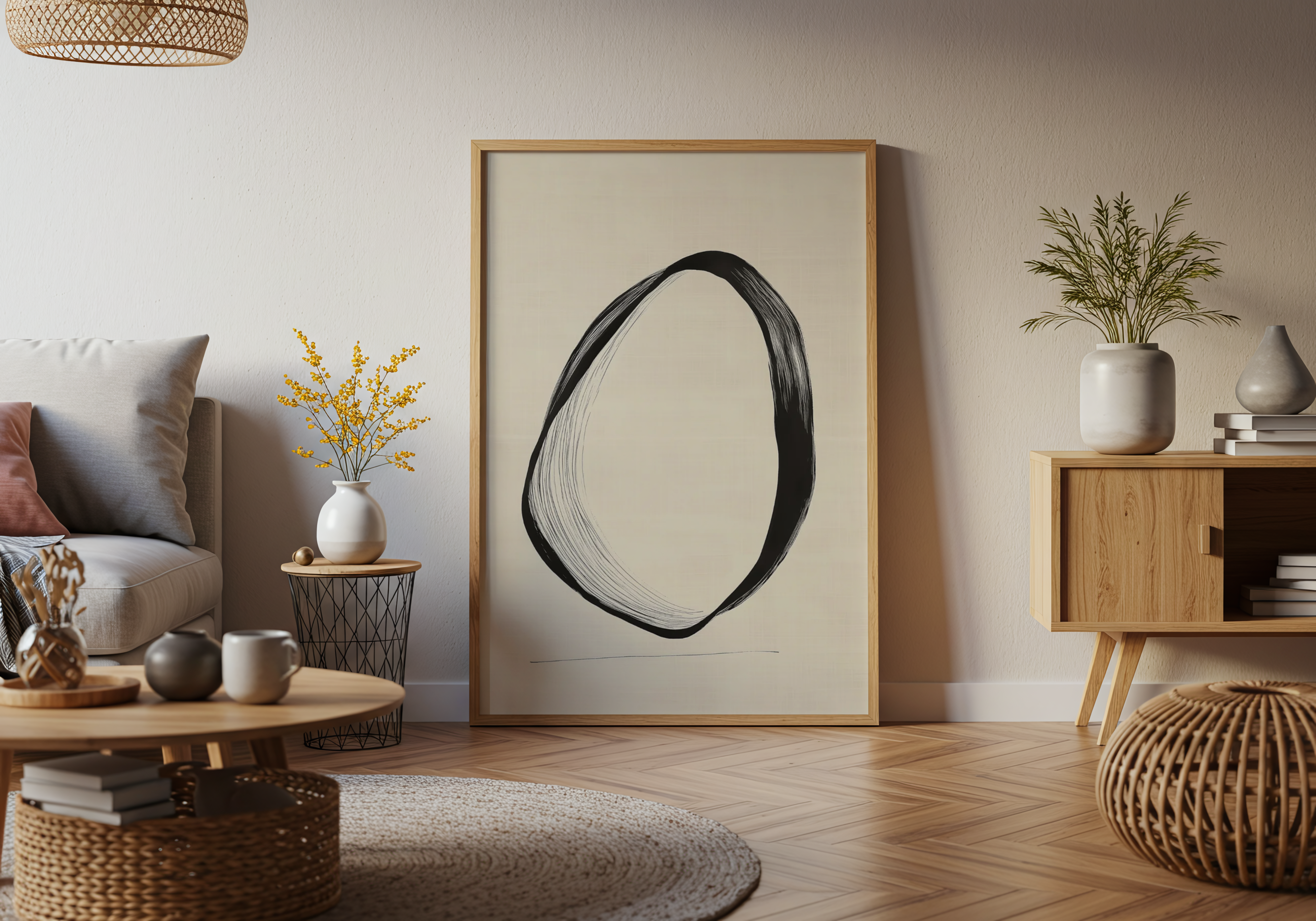 Elegant Spiral poster visad rakt fram – Bozetto affisch i hög tryckkvalitet i hög tryckkvalitet